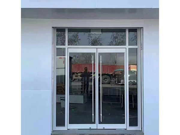 铝合金地弹簧门