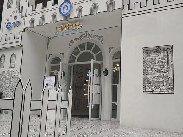 不锈钢地弹簧门