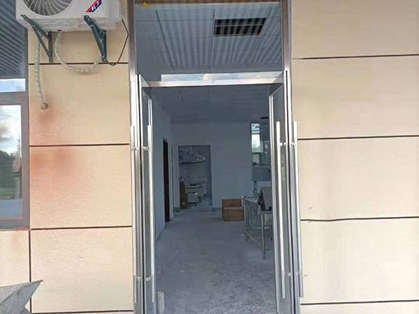不锈钢地弹簧门
