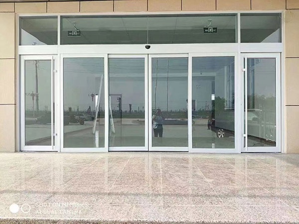 有框铝合金自动门