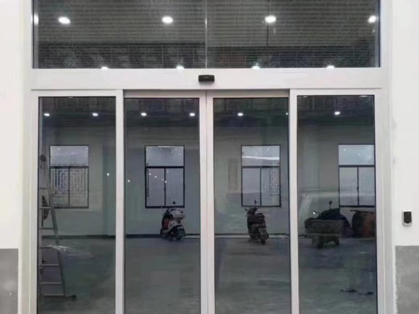 有框铝合金自动门