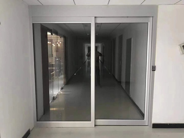 有框铝合金自动门