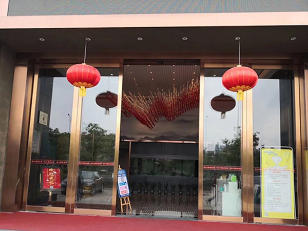 有框不锈钢自动门